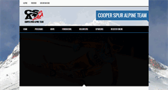 Desktop Screenshot of cooperspurraceteam.org