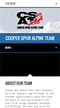 Mobile Screenshot of cooperspurraceteam.org
